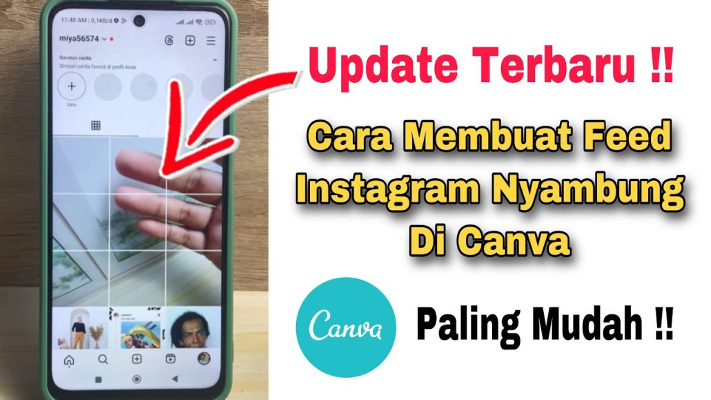    Cara Membuat Feed Instagram Nyambung dengan Canva